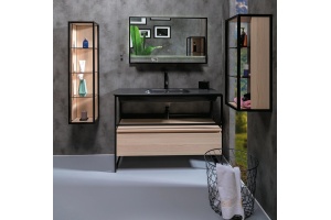 Тумба Armadi Art Loft 120 подвесная светлое дерево - 2