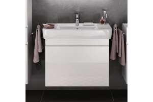 869850000 Renova Nr. 1 Plan шкафчик под раковину 776х586х438 мм белый глянец - 3