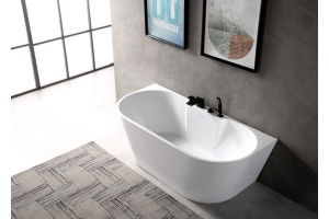 Акриловая ванна Abber 150x80, универсальная (AB9296-1.5) - 2