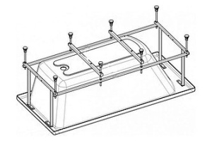 Монтажный комплект для ванны ROCA Sureste (ZRU9302771) - 2