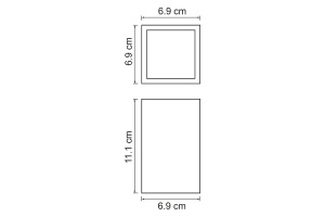 Стакан для зубных щеток WasserKRAFT Kammel белый - 3