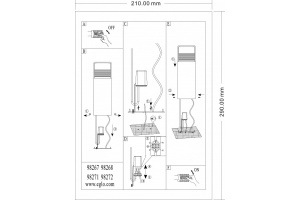 Уличный светодиодный светильник Eglo Doninni 1 98271 - 2