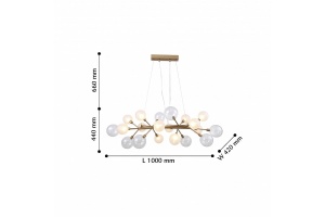 Подвесная люстра Favourite Babylon 2515-12P - 2