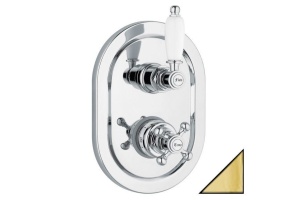 Термостат Cezares Elite VDIM2-T-03/24-Bi С ВНУТРЕННЕЙ ЧАСТЬЮ, золото