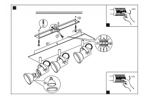 Спот Eglo ПРОМО Tukon 3 94146 - 2