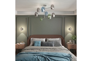 Люстра на штанге Eurosvet Gardie 70141/8 хром - 2