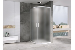 Душевой уголок Abber Schwarzer Diamant 90х90 хром (AG01090M) - 2