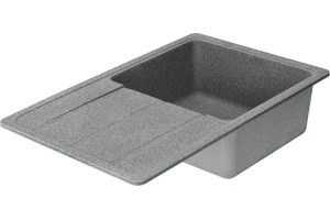 Мойка кухонная AQUATON Аманда серая - 2