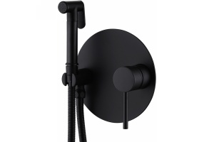 Гигиенический душ Abber Emotion черный матовый