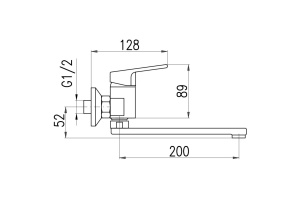 Смеситель для кухни Rav Slezak Colorado черный матовый - золото - 2