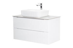 Комплект мебели BelBagno Etna 100 белый матовый - 3