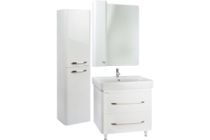 Зеркало-шкаф Bellezza Олимпия 60 белое универсальное - 2