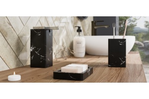 Дозатор для жидкого мыла WasserKRAFT Paar черный - 2