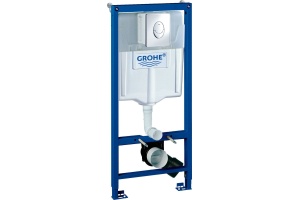 Система инсталляции для унитазов Grohe Rapid SL 38721001 3 в 1 с кнопкой смыва