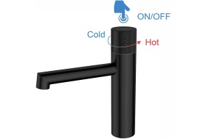 Смеситель для раковины Vincea Desire черный матовый - 2