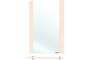 Зеркало Bellezza Рокко 60 бежевое