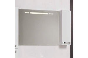 Зеркало-шкаф Aquaton Диор 100 R  с подсветкой и подогревом белый - 3