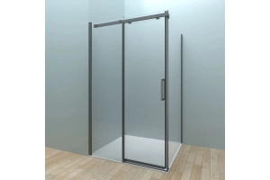 Душевой уголок Veconi Rovigo RV-070 120x100 профиль черный (RV070-120100PR-01-19C4) - 2