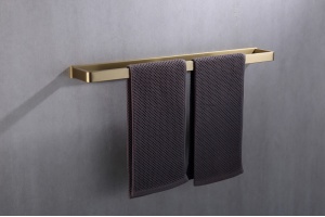 Полотенцедержатель ABBER Westen золото матовый - 2