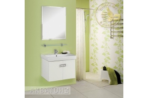 Зеркало Aquaton Оптима 65 белый - 2