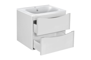 Тумба с раковиной Vincea Paola 60 белая - 2