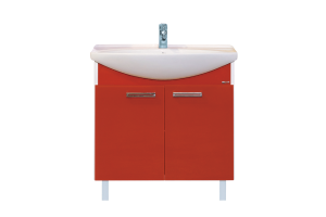 Джулия - 85 Тумба прямая красная
