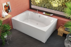 Ванна акриловая Kolpa-san Adam&Eva 195х125 белый - 2