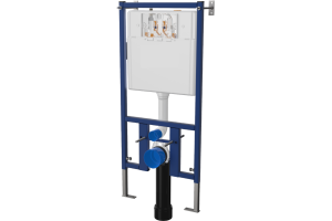 Комплект Унитаз подвесной Seramiksan Petite A101002H с микролифтом + Система инсталляции для унитазов DIWO 4501 + Кнопка смыва DIWO 7323 черная матовая - 2