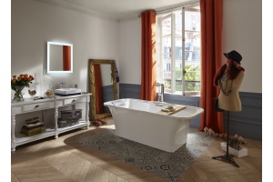 Ванна из искусственного камня Jacob Delafon Elite 180x85 щелевой перелив - 3