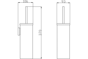 Ершик для унитаза Rav Slezak Colorado хром - 2