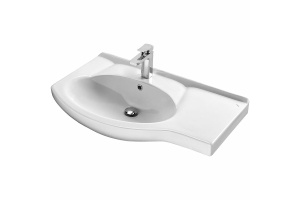 Раковина мебельная Style Line Коралл 82 L белый