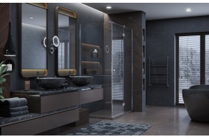 Душевой уголок Ambassador Diamond 12011104R 120х80 см - 2