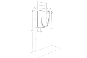Шкаф подвесной Aquaton Минима 61 белый - 3