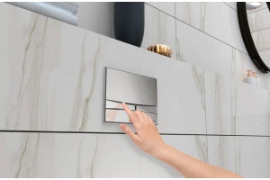 Кнопка смыва Berges Wasserhaus Novum F3 хром, глянец - 3