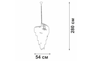 Подвесная люстра Vitaluce V58380 V58380-8/16 - 2