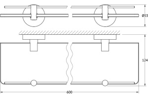 Полка Artwelle Harmonie (HAR 036) - 2