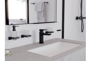 Крючок двойной Hansgrohe AddStoris черный матовый - 2