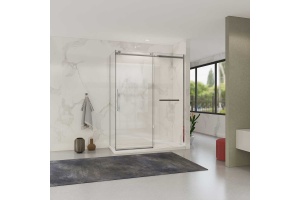 Душевой уголок Vincea Como Soft 150х100 профиль хром стекло прозрачное
