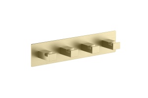 Вешалка-4 крючка Timo Selene 17015/17 золото матовое