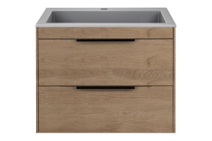 Тумба под раковину Vincea Chiara 60 светлое дерево - 3