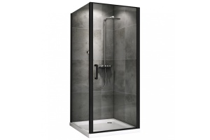 Душевой уголок ABBER Sonnenstrand 90х70 профиль черный (AG04090B-S70B)