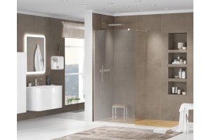 Душевая перегородка Cezares Liberta-L-1-90-GR-Cr - 2