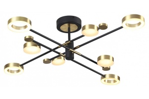 Потолочная светодиодная люстра Odeon Light Midcent Denzel 4321/63CL - 2