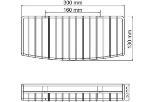 Полка Wasserkraft K-1811 - 3