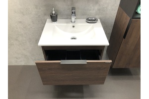 Тумба с раковиной Comforty Франкфурт 60 дуб коричневый - 2