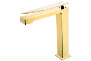 Смеситель для раковины Boheme Q золото