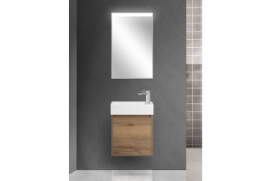 Комплект мебели Belbagno Kraft Mini 50 R темное дерево