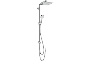 Душевая стойка Hansgrohe Crometta E 240 1jet Showerpipe Reno EcoSm 27289000 9 л - 2