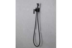 Гигиенический душ Abber Daheim черный матовый - 2