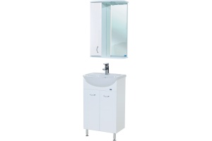 Тумба для комплекта Bellezza Уют 50 белая - 2